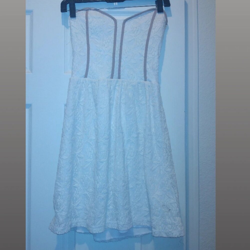 Mini 2010s white dress, Woman's s